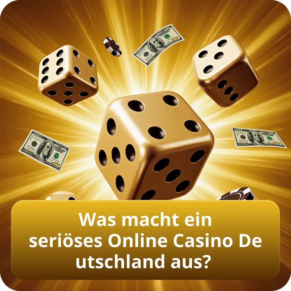 Was macht ein seriöses Online Casino Deutschland aus?